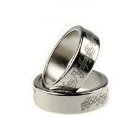 Nhẫn ma thuật từ tính mạnh mẽ, Nhẫn cặp đôi thời trang, Nhẫn ném búa, Bóng thép từ tính mạnh OMQZ