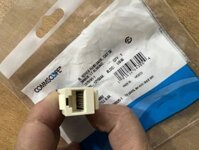 Nhân Mạng  Cat5E  Commscope /AMP P/N: 1375191-1