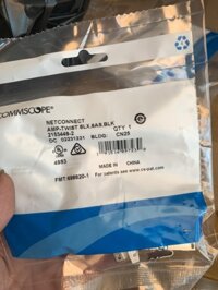Nhân mạng Modular jack COMMSCOPE/AMP Cat6A (P/N: 2153449-2)