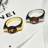 Nhẫn màu rùa, đồng nguyên chất, miệng kín, kích thước 7