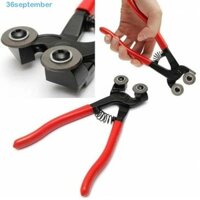 Nhãn Mọc Cắt Kính, Kìm Ngói Con Lăn Đôi Di Động Hạng Nặng, Bánh Xe cacbua 8 Inch Chuyên Nghiệp Tay Cầm Mềm Khảm Kìm Cắt Ngói