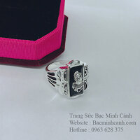 Nhẫn Mỹ bạc đẹp NN023