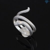 Nhẫn nam bạc 925 hình rắn cá tính NNA0211 Trang Sức TNJ