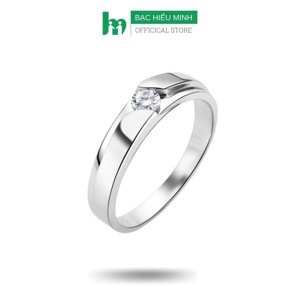 Nhẫn nam bạc Hiểu Minh NA086S