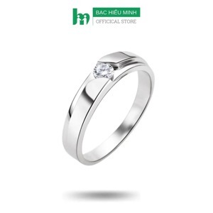 Nhẫn nam bạc Hiểu Minh NA086S