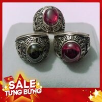 Nhẫn nam Bạc Quang Thản, nhẫn nam Mỹ chất liệu bạc cao cấp không xi mạ  -NNA4(bạc) -Hàng nhập khẩu