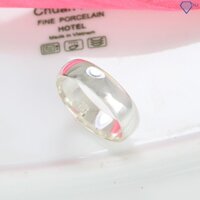 Nhẫn nam bạc thật tròn trơn cá tính khắc tên theo yêu cầu NNA0202 - Trang Sức TNJ