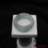 Nhẫn nam cẩm thạch trắng lí size 23