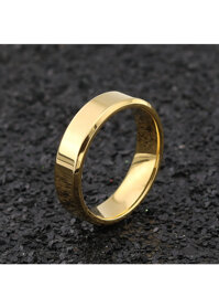 Nhẫn Nam Chất Liệu Titan Cao Cấp TT 0872 - Vàng - 6