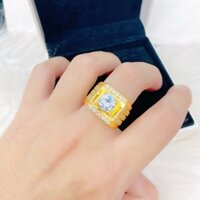 Nhẩn nam đá trụ cao mạ vàng RCLNcao cấp