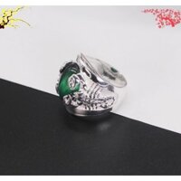 Nhẫn nam hình bọ cạp gán đá phong thủy