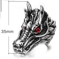 Nhẫn nam inox không đen