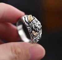 Nhẫn Nam Khắc Tỳ Hưu Nghệ Thuật BK-ME-002900-VN-0144