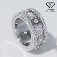 Nhẫn Nam Kim Cương Moissanite Vàng Trắng 10K-14K-18K TL0027