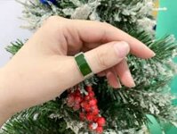 Nhẫn Nam Ngọc Bích Canada thiên nhiên - MOON Jewelry - Free Size