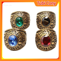 Nhẫn nam quân đội Mỹ mặt đá tự nhiên gồm Mẫu 1968 màu vàng