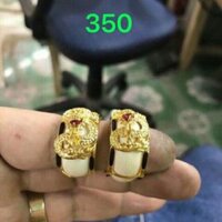 Nhẫn nam siêu đẹp đông non dát vàng 9999