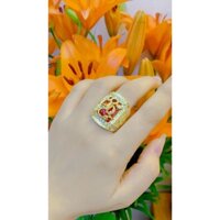Nhẫn nam thời trang chuần màu 24k