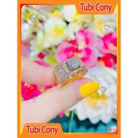 Nhẫn Nam Thời Trang N1217-135  Mạ Bach Kim Tubi Cony - Đi Chơi, Đi Tiệc Rất Sang Trọng