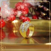 Nhẫn Nam Vàng 10k 14k 18k Kim Cương Moissanite