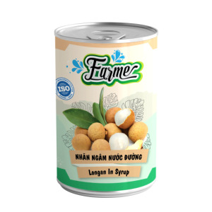Nhãn ngâm đường Farme