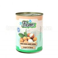 Nhãn Ngâm Nước Đường Farme 560gr