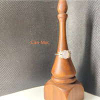 Nhẫn ngọc bích tự nhiên, Nhẫn đồng thời trang sang trọng cổ điển