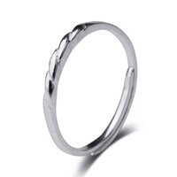 Nhẫn ngón chân cho phụ nữ, nhẫn ngón chân bạc 999, nhẫn mở, nhẫn đuôi, nhẫn đơn giản, nhẫn ngón tay út, trang sức