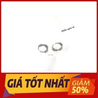 Nhẫn ngón út bạc thái