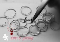 Nhẫn nữ bạc đeo ngón út tn00851