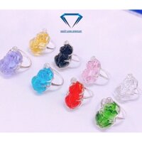 Nhẫn nữ bạc thật, nhẫn tỳ hưu tài lộc, may mắn - Kho sỉ bạc Nhất Linh