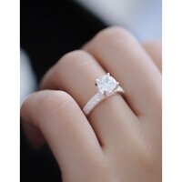 Nhẫn nữ đá trụ 6li5 HAS – HN228