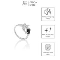 Nhẫn Nữ Danny Jewelry Bạc 925 Xi Rhodium Đính Đá Spinel &amp; CZ N0018 - Ni 15