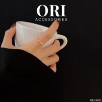 Nhẫn nữ Freesize đính đá Jerome cá tính thời trang ORI ACCESSORIES N021