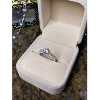 Nhẫn nữ hạt vừa S925