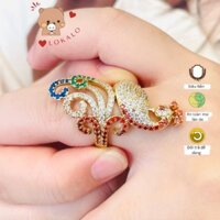 NHẪN NỮ MẠ VÀNG 18K KIỂU Nhẫn Phụng : SANG TRỌNG, QUÝ PHÁI VÀ ĐẲNG CẤP. LOKALO 12.3.24