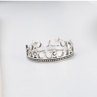 Nhẫn Nữ - Nhẫn Dáng Xoắn Ốc Bạc Thái Nữ Đeo Ngón Cái N-1691