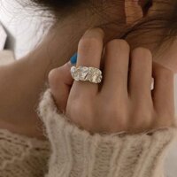 Nhẫn nữ Phụ kiện thời trang bất thường dễ phối có thể điều chỉnh