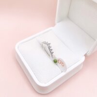 Nhẫn nữ teen Jewelry Kim Hằng, nhẫn nữ bạc 950 cao cấp mẫu mới năm 2022