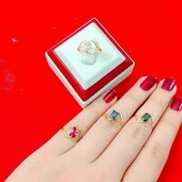 Nhẫn nữ vàng 6k nhỏ xinh bảo hành vĩnh viễn