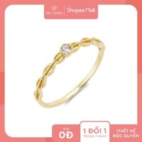 Nhẫn Nữ Vàng Tây 14k NLF427 Huy Thanh Jewelry