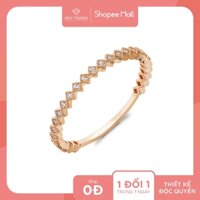 Nhẫn nữ vàng tây 14k NLF441 Huy Thanh Jewelry