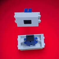 Nhân ổ cắm quang âm tường chuẩn SC/ UPC lắp cho mặt Panasonic