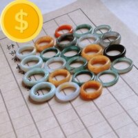 Nhẫn phỉ thúy hoàng phỉ , lam ngọc các loại hàng A