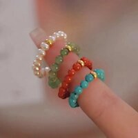 Nhẫn phong cách Trung Quốc mới cho phụ nữ, thiết kế niche Ins, nhẫn ngón trỏ bạn bè tốt nhất sang trọng nhẹ nhàng, nhẫn sinh viên tinh tế cao cấp OALX