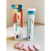 Nhãn quang plus viên sủi chính hãng bổ mắt