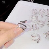 Nhẫn rắn bạc thái