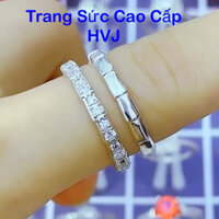 Nhẫn Rắn Đôi Nam Nữ Bạc S925 Có Phiên Bản Xi Kim Không Cần Kiêng Nước - HVJ - ND45121314096