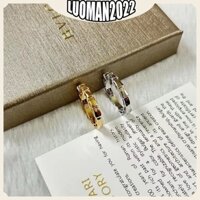 Nhẫn rắn không kim cương phiên bản hẹp BV