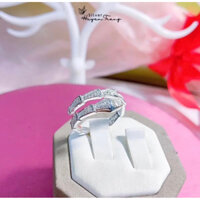 Nhẫn rắn khúc freesize cá tính cho nữ